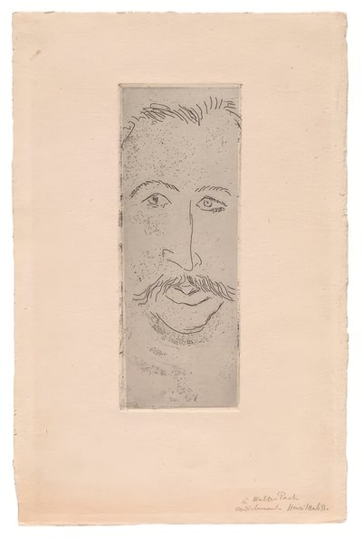 Portrait de Walter Pach - Henri Matisse