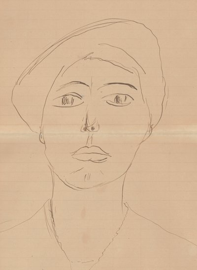 Portrait de femme (Olga Meerson) - Henri Matisse
