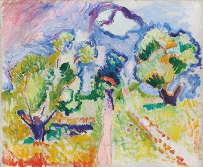 Promenade des oliviers - Henri Matisse