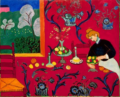 Red Room (Harmonie en rouge) - Henri Matisse