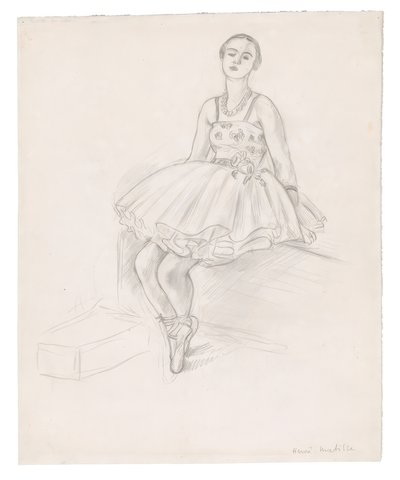 Danseuse assise - Henri Matisse