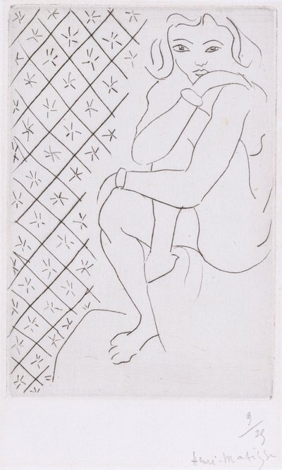 Odalisque assise - Henri Matisse
