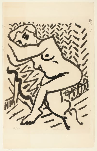 Petite gravure légère sur bois - Henri Matisse