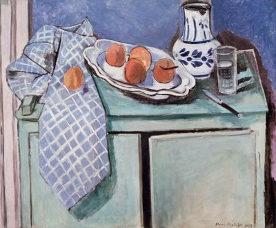 Nature morte sur un buffet vert - Henri Matisse
