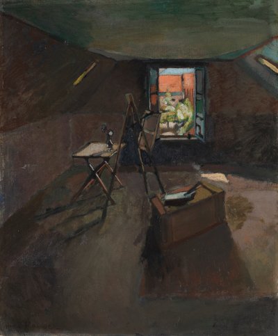 Studio sous les combles, vers 1903 (huile sur toile) - Henri Matisse