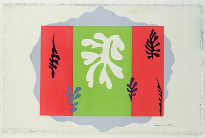 La danseuse (lithographie couleur) - Henri Matisse