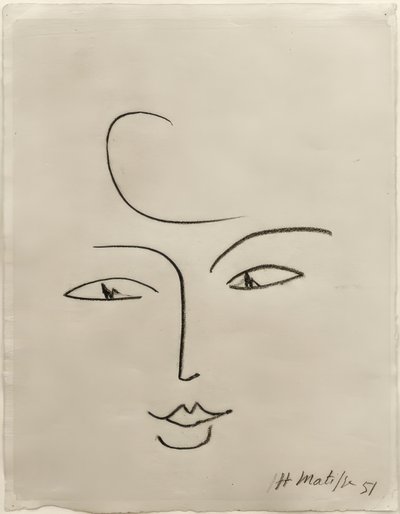 Visage - Henri Matisse