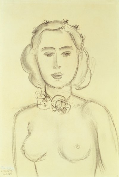 Femme aux seins nus - Henri Matisse