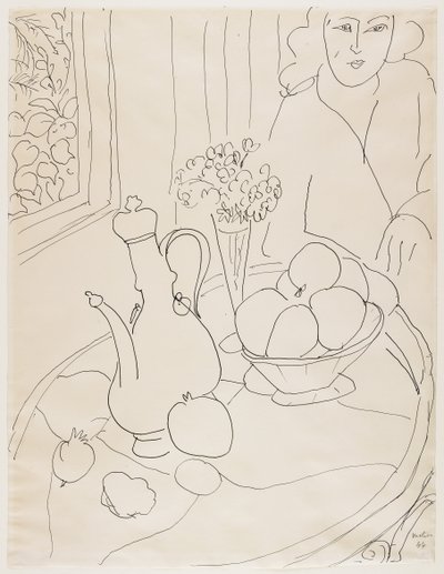 Femme avec nature morte - Henri Matisse