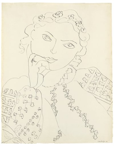 Jeune fille - Henri Matisse
