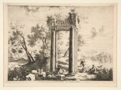 Paysage avec Tobie et l