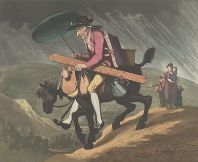 Un artiste voyageant au Pays de Galles, 10 février 1799 - Henri Merke