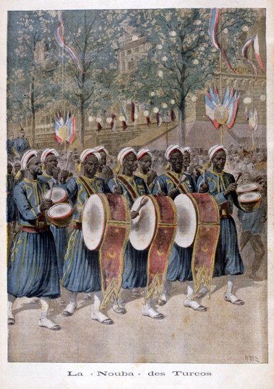 Un régiment de Turcos algériens, 1896 - Henri Meyer