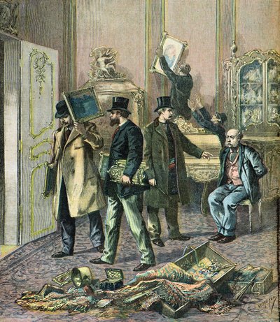 Cambriolage dans un grand hôtel parisien - Henri Meyer