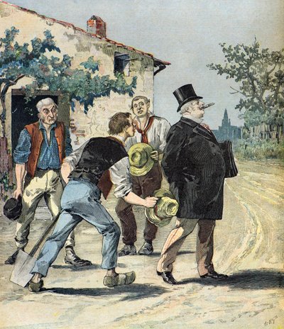Caricature des candidats - Henri Meyer