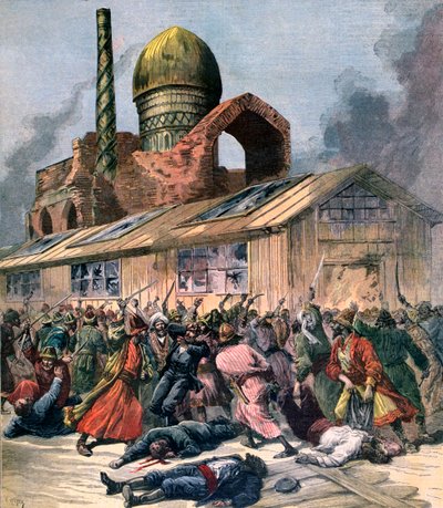 Le choléra en Russie, les troubles à Astrakhan, 1892 - Henri Meyer