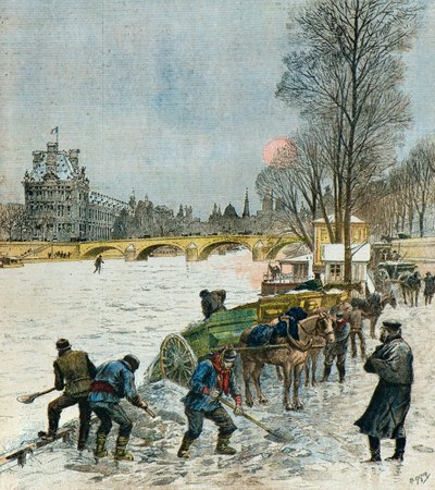 Vague de froid sur Paris - Henri Meyer