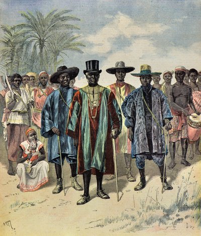 Dahoméens à Paris au Champs de Mars - Henri Meyer