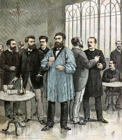 Députés à la buvette de l