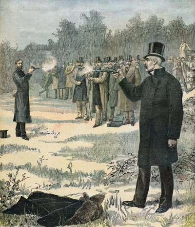 Duel entre Georges Clemenceau et Paul Deroulede - Henri Meyer