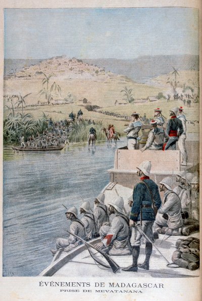 Événements à Madagascar : La capture de Mevatanana, 1895 - Henri Meyer