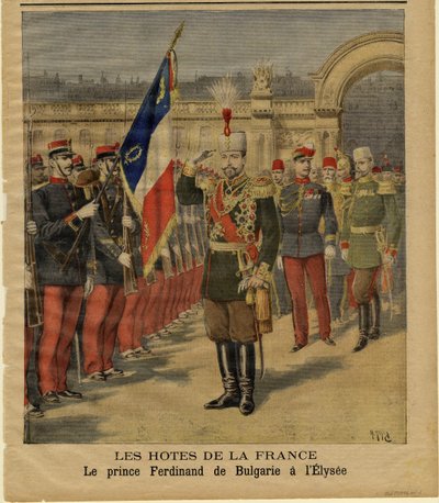 Ferdinand Ier de Bulgarie au Palais de l