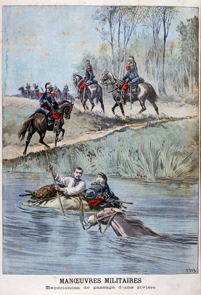 Manœuvres militaires françaises, traversée d
