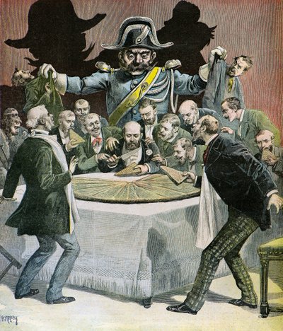 Dessin humoristique du Jour du Roi - Henri Meyer