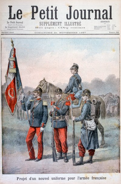 Nouveaux uniformes proposés de l