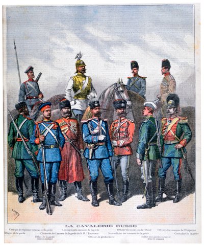 Cavalerie russe, 1892 - Henri Meyer