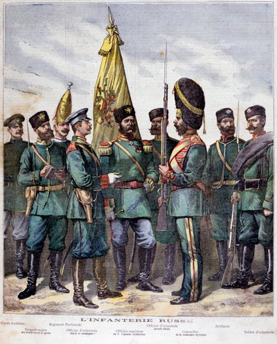 Infanterie russe, 1892 - Henri Meyer