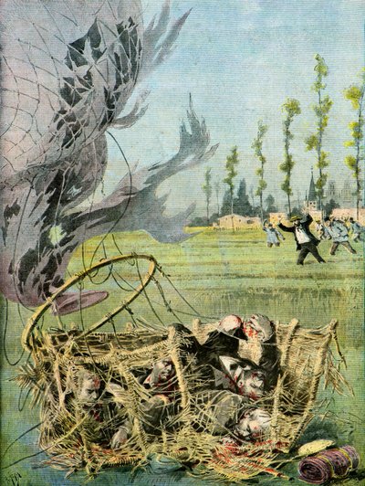 La catastrophe de Hal, 1895 (Illustration) - Henri Meyer