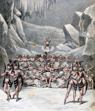 Le Ballet de la neige, du Voyage dans la Lune de Jacques Offenbach, 1892 - Henri Meyer
