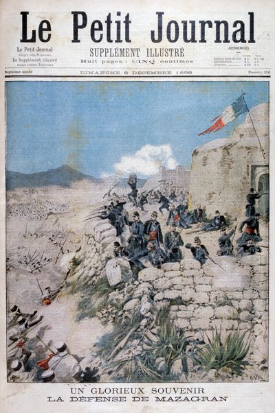 La défense de Mazagran, Algérie, 1896 - Henri Meyer