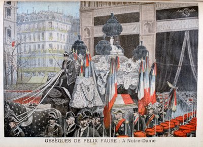 Les funérailles du président Félix Faure, le 23 février 1899 - Henri Meyer