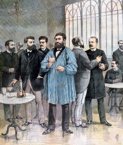 Le bar de rafraîchissement, Chambre des députés de France, Paris, 1892 - Henri Meyer