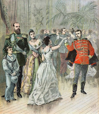 Le tsar Alexandre 3 et sa famille - Henri Meyer