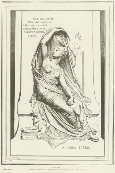 Allégorie de la Pensée - Henri Michel Antoine Chapu
