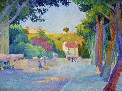 Place des Lices à Saint-Tropez - Henri Person