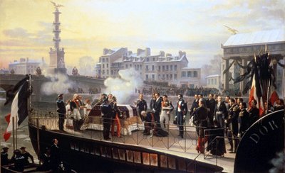 Le retour des cendres de Napoléon à Courbevoie - Henri Philippoteaux