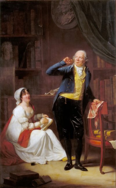 Jacques Delille et sa femme - Henri Pierre Danloux