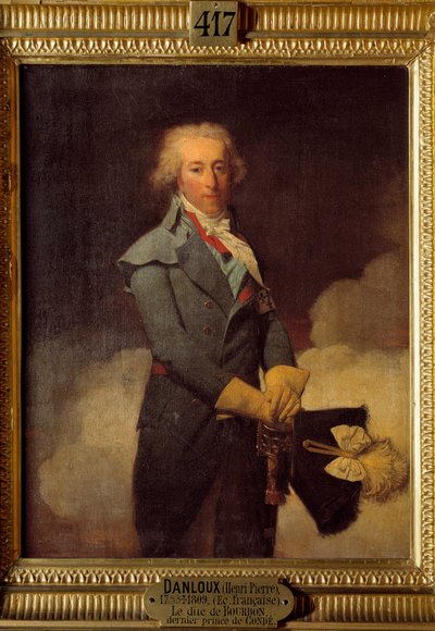 Portrait de Louis Henri Joseph de Bourbon (1756-1830) - Henri Pierre Danloux
