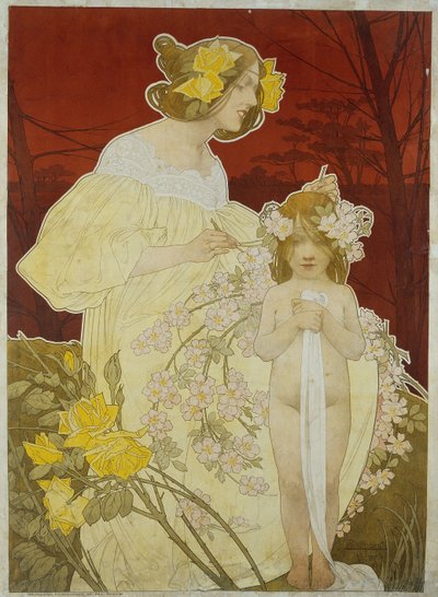 Palais de la Femme. Exposition de 1900 - Henri Henri Antoine Théodore Livemont