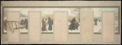 Esquisse pour la mairie de Bagnolet : Paysage d