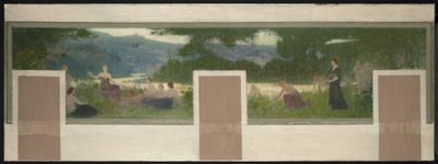 Esquisse pour la mairie de Bagnolet : Paysage d