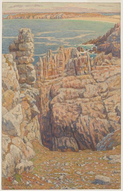 Falaises de Camaret - Henri Rivière
