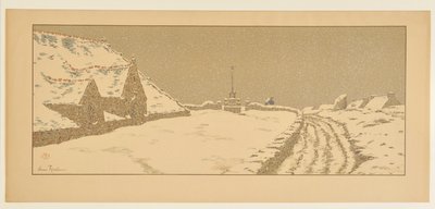 La neige - Henri Rivière