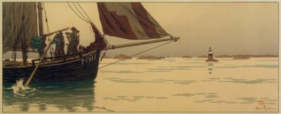 En mer calme - Henri Rivière