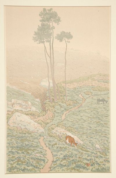 Brune Matinale, de La Féerie des Heures - Henri Rivière