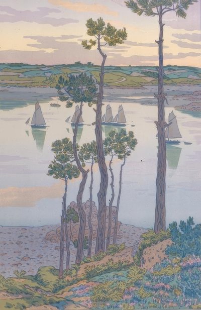 Les Rives du Trieux - Henri Rivière